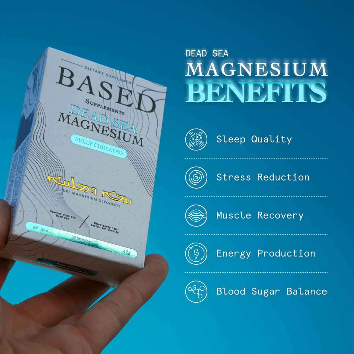 Dead Sea Magnesium Glycinate