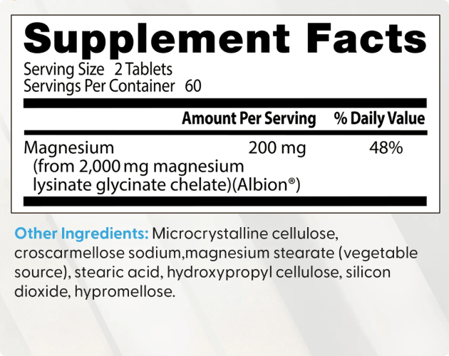 2: High Absorption Magnesium
