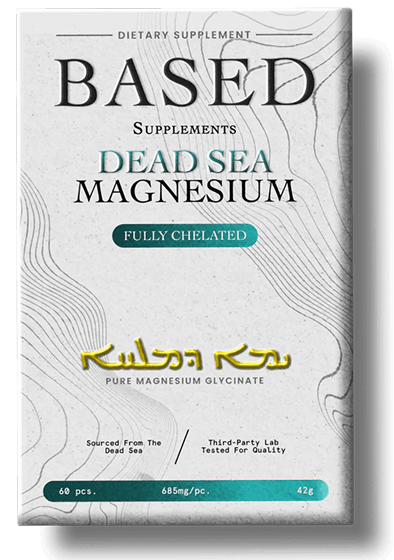 BASED Dead Sea Magnesium Glycinate